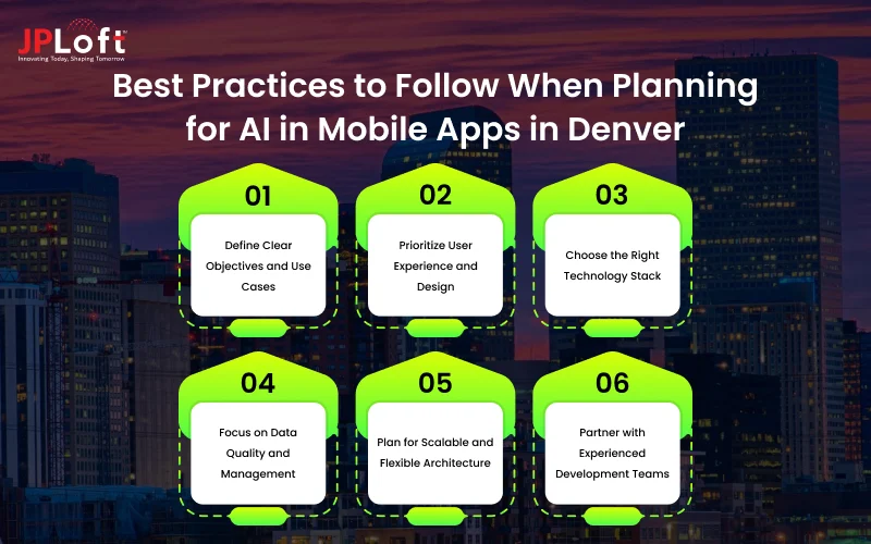 Best Practices to Follow When Planning for AI in Mobile Apps in Denver